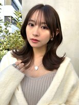 ミラリー トウキョウ(Mirareee Tokyo)&nbsp;20代30代40代◎栗色波巻きミルクチョコレート艶感エギョモリ