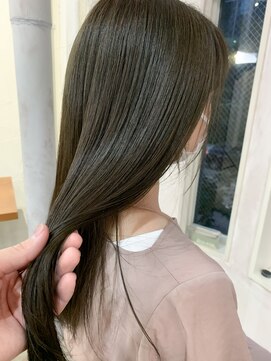 アールプラスヘアサロン(ar+ hair salon) オリーブカラー