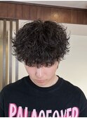 【メンズ】波巻きスパイラルパーマ