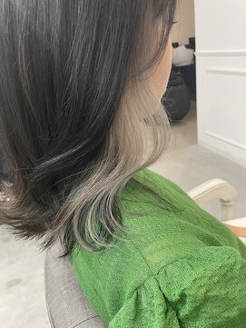 アルト(ALTO) 10代20代30代インナーホワイトグレージュ×マットブラック