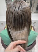 白髪ぼかしハイライト