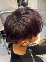 ファブ(fab)&nbsp;メンズ/刈り上げマッシュ/ダークバイオレット