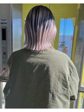 ガルボ ヘアー(garbo hair) #ガルボ#ハイトーン#エクステ#ブリーチ#プルエクステ#10代#20代