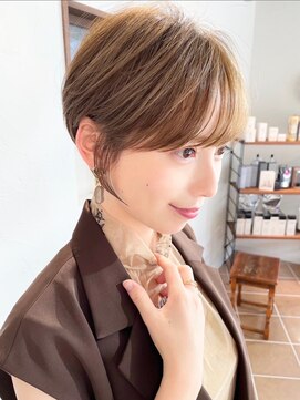 ハルキミナトジャパン オオミヤ(HARUKI MINATO Japan OMIYA) 大人可愛いショート20代30代40代50代縮毛矯正/髪質改善/ショート