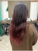 グラデーションカラー☆レッド