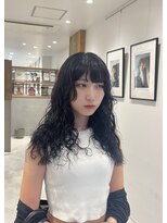 シアン 矢場町店(CYAN.)&nbsp;縮毛矯正やブリーチ履歴がある方にもかけれるパーマスタイル！！