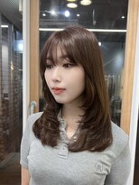 イオエ 梅田(ioe) ダブルカラー/大人ボブ/黒髪スタイル/髪質改善/縮毛矯正