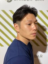 バーバーバー 四谷(BARBER-BAR)&nbsp;ビジネス爽やかツーブロックスタイル