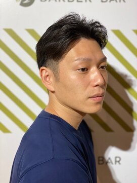 バーバーバー 四谷(BARBER-BAR) ビジネス爽やかツーブロックスタイル