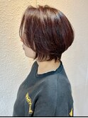 ロングヘアからショートスタイル