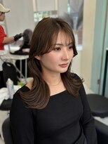 マーシュ 梅田(marshu)&nbsp;Olive beige × くびれヘア°○