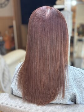 リプレシンクヘアー ピンク系の白髪染め