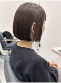ボブ/ベージュ