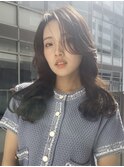 憧れの【韓国女優風)顔周りレイヤー