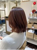 髪質改善縮毛矯正レイヤーカット顔周り前髪韓国ミニウルフ/池袋