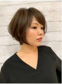 大人ショートボブ