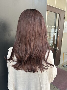 シオ ヘアー デザイン(Sio. hair design) 可愛すぎるくすみピンクベージュ