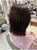 外ハネボブ × ナチュラルブラウン【千葉優希】