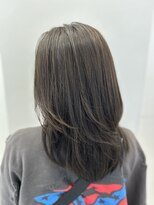 ビービー(BeB)&nbsp;スモーキーグレー×髪質改善ケアカラー