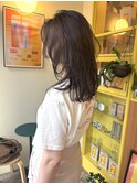 〈浅草 半個室〉スウィングレイヤー/オリーブベージュ