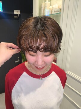 ミキサフレア(MIXSA FLAIR) ショートパーマ