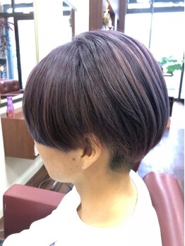 タンゴヘアー(tango hair)の写真/洗練された高い技術力で似合わせ×再現性を実現☆作り込まないラフさと抜け感で扱いやすい大人ショートに◎
