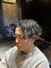 【髪を伸ばしたい人に◎】メンズカット＋スパイラルパーマ￥11000［木更津］