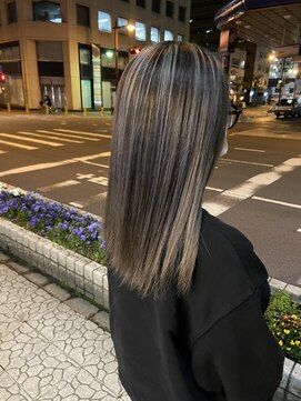 ボアップ 松山店(boappu) #ハイライト#デザインカラー