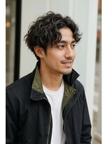 LoRE hair coordinate 四条烏丸店 メンズカット/メンズパーマ/メンズカラー/眉カット 《LoRE》ビジネスマン/メンズパーマ/眉カット/学割U24