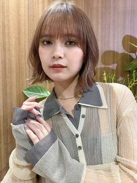 【MINX 土屋】ふんわりくびれボブ