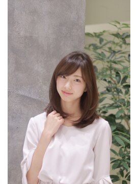 ザザ ZA/ZA 目白 柔らかミディアムレイヤー 目白 美容室