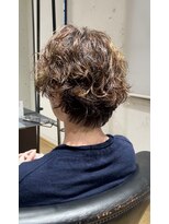 アーカイブ(archive)&nbsp;大人ショートボブ × パーマ でウェーブショート　archive垂水