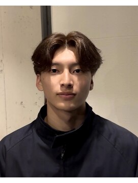 アルティ(arti) センターパート ブラウンカラー