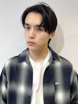 レトン 銀座(leton) フェザーパーマ/シャドウパーマ/センターパート/メンズ