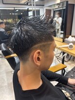 イッヒ 茅ヶ崎(IHHI) men'sフェード×アップバング