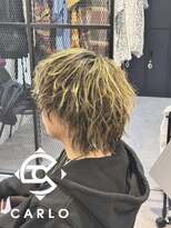 カルロイースタイル(CARLO e-style)&nbsp;ウルフ／メッシュ／ツーブロック