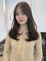 エアー 青山(AIR)&nbsp;韓国/レイヤーカット/顔周り/前髪カット/ストレート
