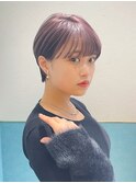 ハンサムショート/ショートボブ/20代30代40代50代/顔周りカット
