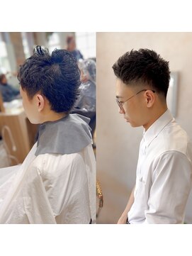 ジョイヘアー 府内店(JOIE hair) ビジネスフェードアップバング