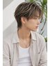 白髪ぼかしも◎メンズカット+ハイライト/メッシュ(ブリーチ1回)