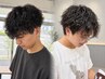 【メンズ限定クーポン】カット+パーマ¥13750→¥10310