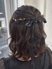 【ヘアセット特化】ハーフアップヘアセット￥3300（原宿ヘアセット/ヘアメ）