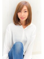 プロム(Prom)&nbsp;透明感のあるサラサラボブ