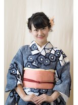 アイルビーヘア(I'll b hair)&nbsp;【下北沢＊I'll b hair＊】浴衣に似合うワイドバングアレンジ