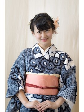 アイルビーヘア(I'll b hair) 【下北沢＊I'll b hair＊】浴衣に似合うワイドバングアレンジ