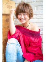 ロンド ブランシュ 錦糸町北口(Lond blanche)&nbsp;【Blanche】大人ガーリーなラフボブスタイル☆