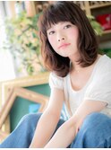 *bliss大宮*上品＆カジュアル☆斜めバングミディｃ