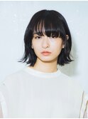 黒髪ボブ