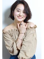 ヘアーメイクパウダー 天王寺寺田町店(Hair make powder) ナチュラルボブ×大人ショートボブ×小顔カット20代30代40代50代