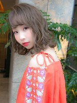 ルティア 池袋(Lutia) ゆるふわウェーブボブ